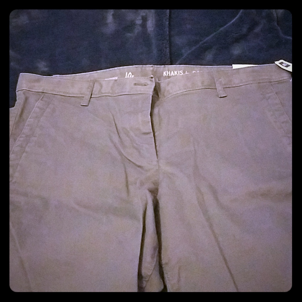 Gap slacks in gray skinny size 10-
